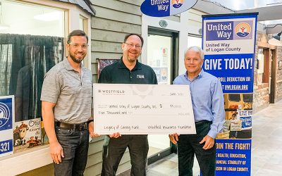 CoverLink Insurance Lends a Hand to United Way of Logan County with $5,000 Donation Through Legacy of Caring Program